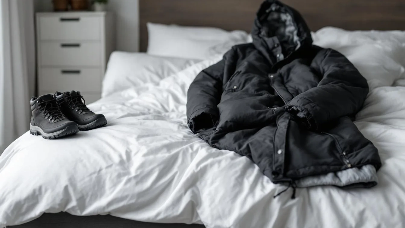 Experts onthullen waarom je buitenkleding niet in bed moet dragen