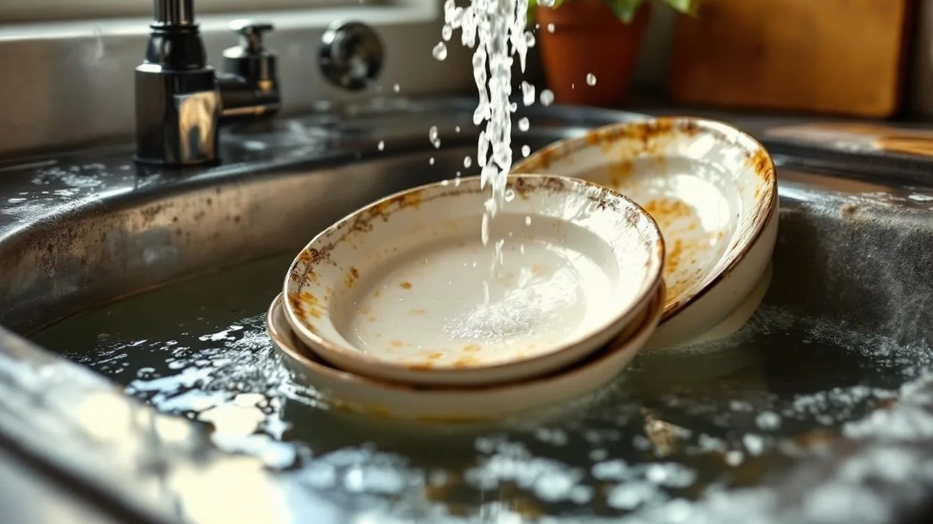 Waarom je borden nooit echt schoon zijn na handwas