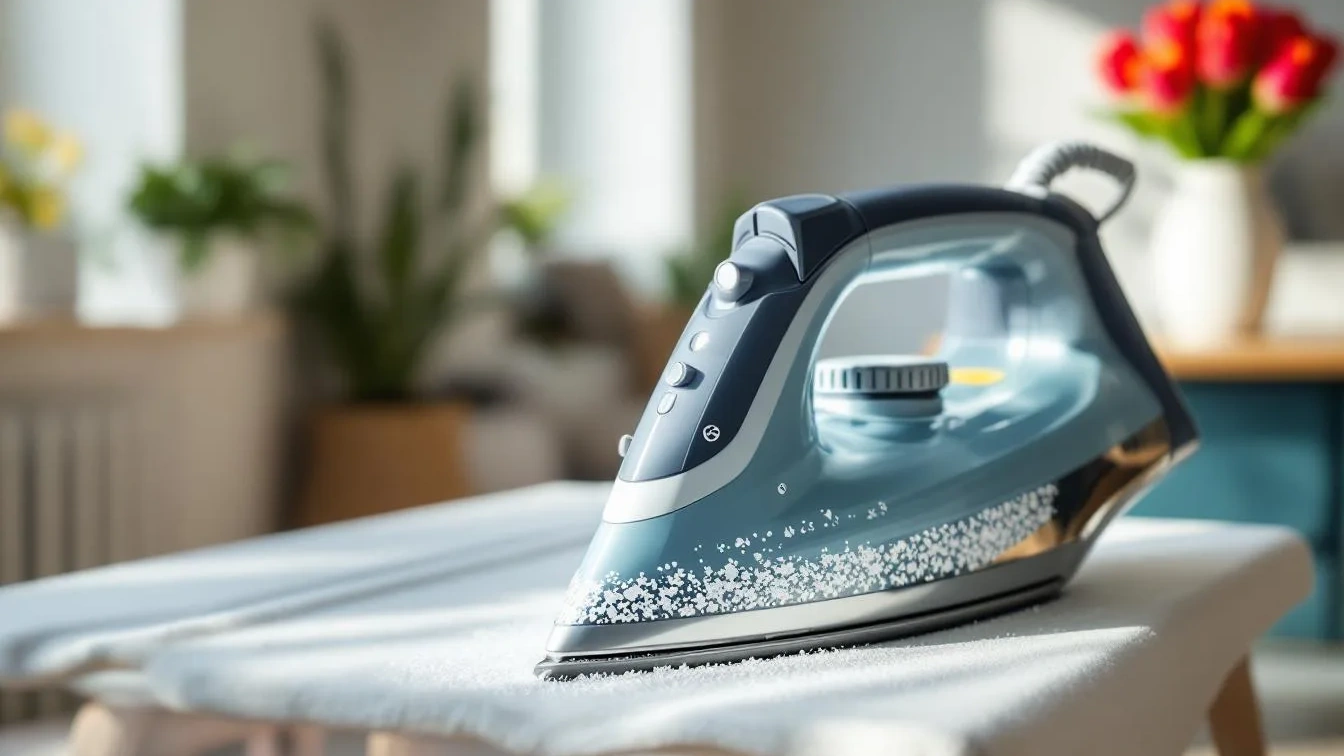 Waarom je stoomstrijkijzer kapot gaat door kalkafzetting